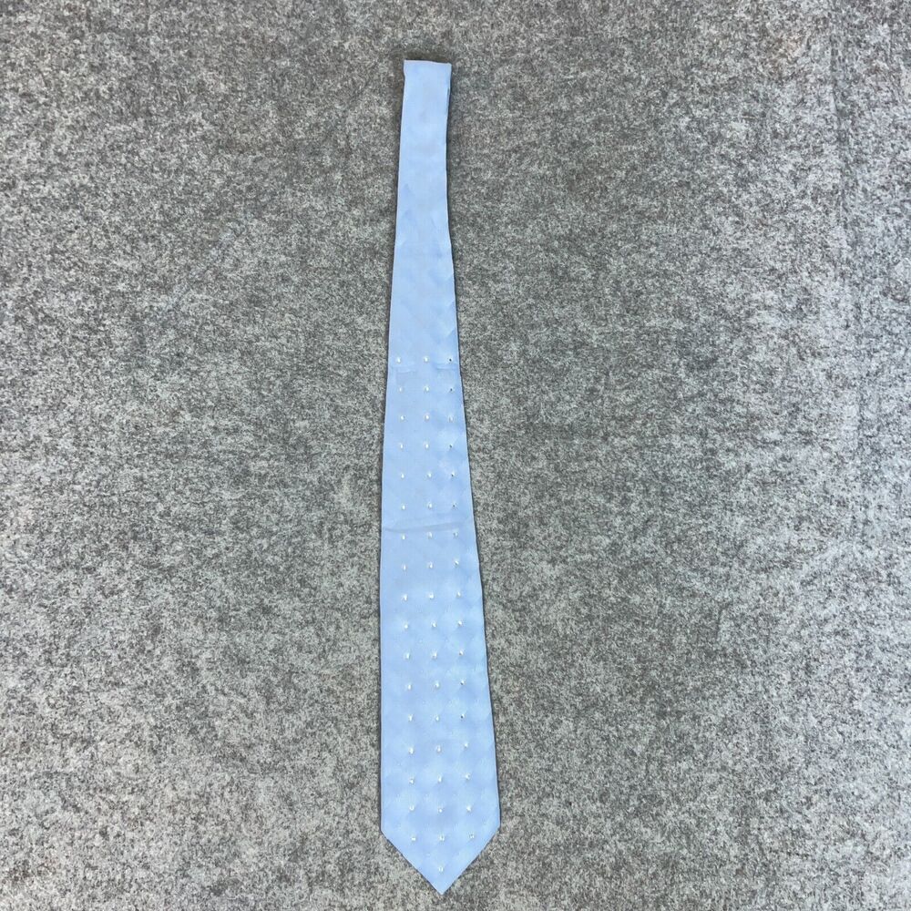 New Gen Mens Tie Blue Gem Formal Straight Neck Necktie Business Design Formal